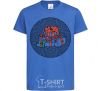 Kids T-shirt Round Presents royal-blue фото