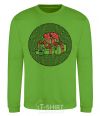 Sweatshirt Round Presents orchid-green фото