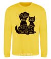 Sweatshirt Friends are like stars yellow фото