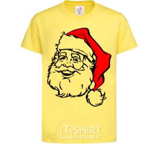 Kids T-shirt Santa cornsilk фото