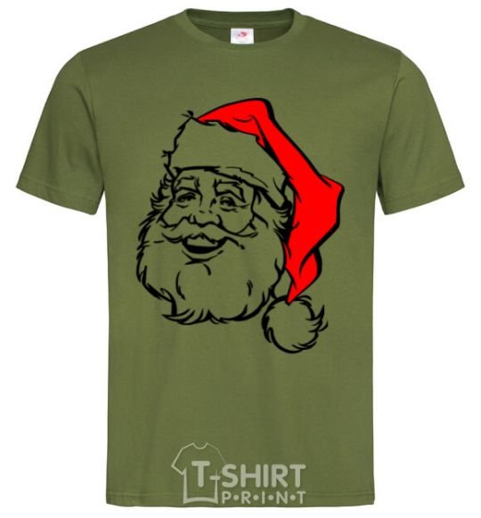 Men's T-Shirt Santa millennial-khaki фото