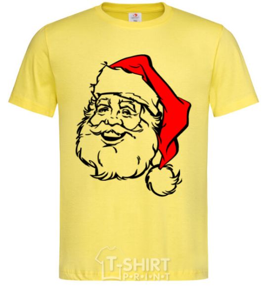 Men's T-Shirt Santa cornsilk фото