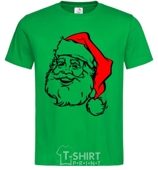 Men's T-Shirt Santa kelly-green фото