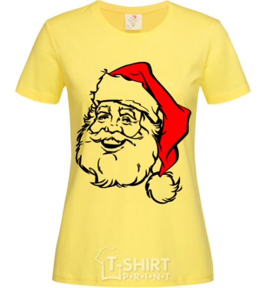 Women's T-shirt Santa cornsilk фото