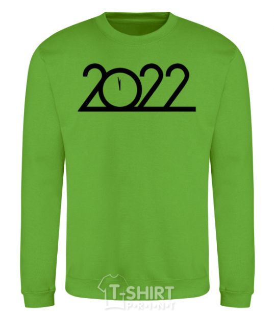 Sweatshirt Inscription 2022 orchid-green фото
