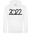 Men`s hoodie Inscription 2022 White фото