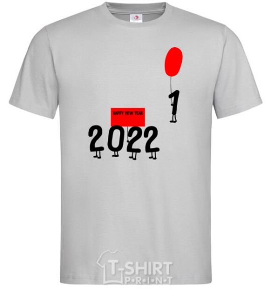 Men's T-Shirt 2022 is coming grey фото