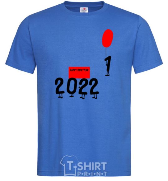 Men's T-Shirt 2022 is coming royal-blue фото