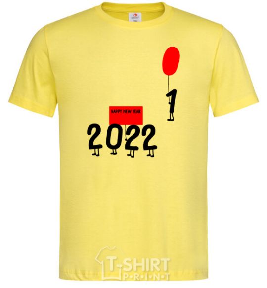 Men's T-Shirt 2022 is coming cornsilk фото