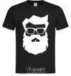 Men's T-Shirt Modern Santa black фото