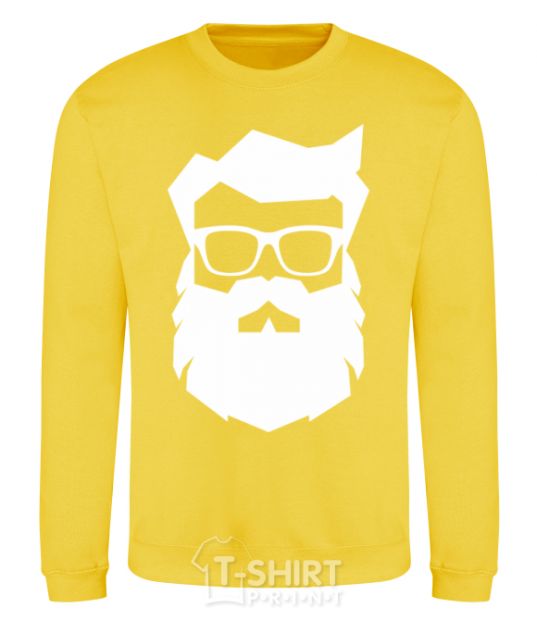 Sweatshirt Modern Santa yellow фото