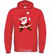 Men`s hoodie Hype Santa bright-red фото