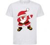 Kids T-shirt Hype Santa White фото