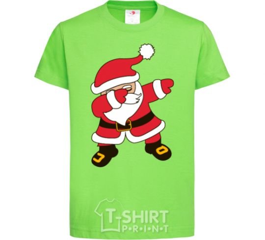 Kids T-shirt Hype Santa orchid-green фото