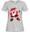 Women's T-shirt Hype Santa grey фото