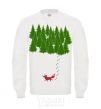 Sweatshirt Forest and fox White фото