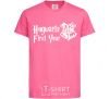 Детская футболка Hogwarts first year Ярко-розовый фото