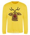 Sweatshirt SWEET DEER yellow фото