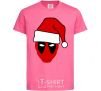 Kids T-shirt Christmas Deadpool heliconia фото