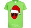 Kids T-shirt Christmas Deadpool orchid-green фото