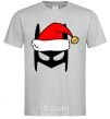 Men's T-Shirt Christmas batman grey фото