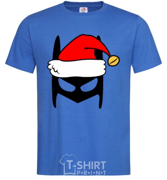 Men's T-Shirt Christmas batman royal-blue фото