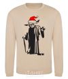 Sweatshirt Christmas Yoda sand фото