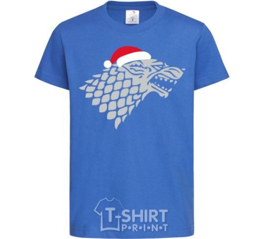 Kids T-shirt Christmas game of thrones royal-blue фото