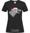 Women's T-shirt Christmas game of thrones black фото