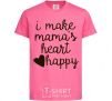 Kids T-shirt I make mamas heart happy heliconia фото