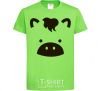 Kids T-shirt Cow orchid-green фото