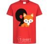 Kids T-shirt 9 year old fox red фото