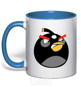 Mug with a colored handle