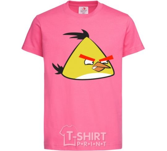 Kids T-shirt Angry Yellow heliconia фото