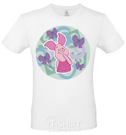 Мужская футболка Puh Белый фото