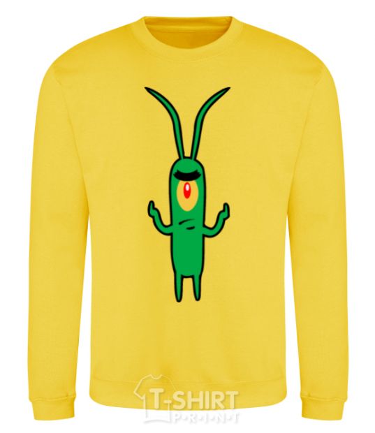 Sweatshirt Plankton yellow фото