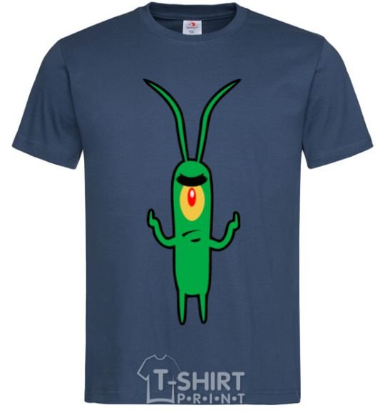 Men's T-Shirt Plankton navy-blue фото