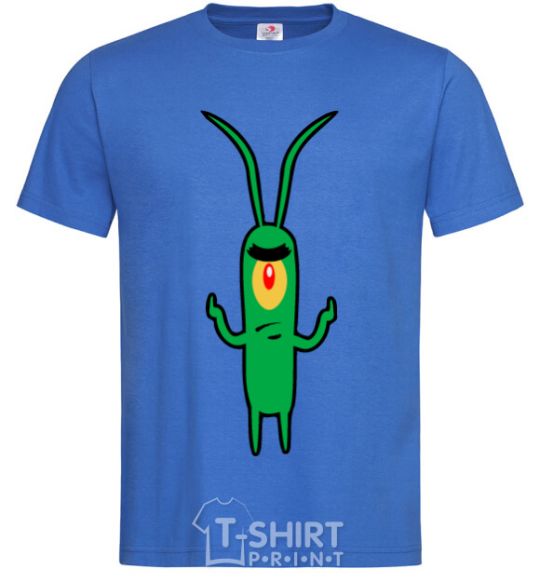 Men's T-Shirt Plankton royal-blue фото