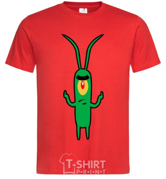 Men's T-Shirt Plankton red фото