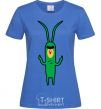 Women's T-shirt Plankton royal-blue фото