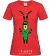 Women's T-shirt Plankton red фото