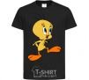 Kids T-shirt Tweety black фото