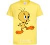 Kids T-shirt Tweety cornsilk фото