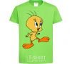 Kids T-shirt Tweety orchid-green фото