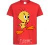 Kids T-shirt Tweety red фото