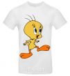 Men's T-Shirt Tweety White фото