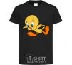 Детская футболка Shocked Tweety Черный фото