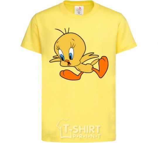 Детская футболка Shocked Tweety Лимонный фото