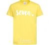 Детская футболка Seven Лимонный фото