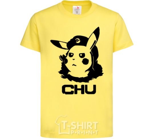 Kids T-shirt Chu cornsilk фото